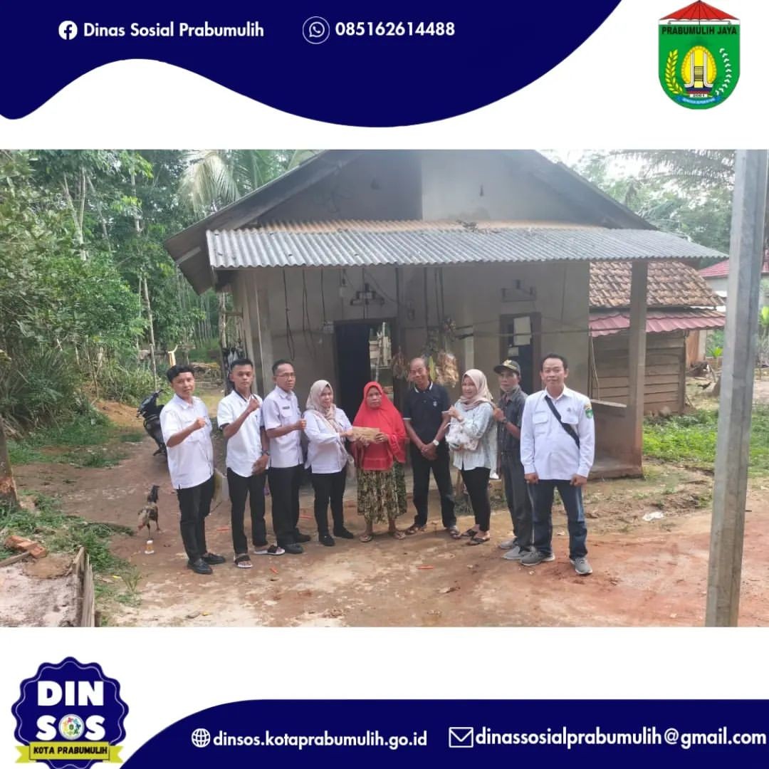 Penyerahan Bantuan Bencana Puting Beliung