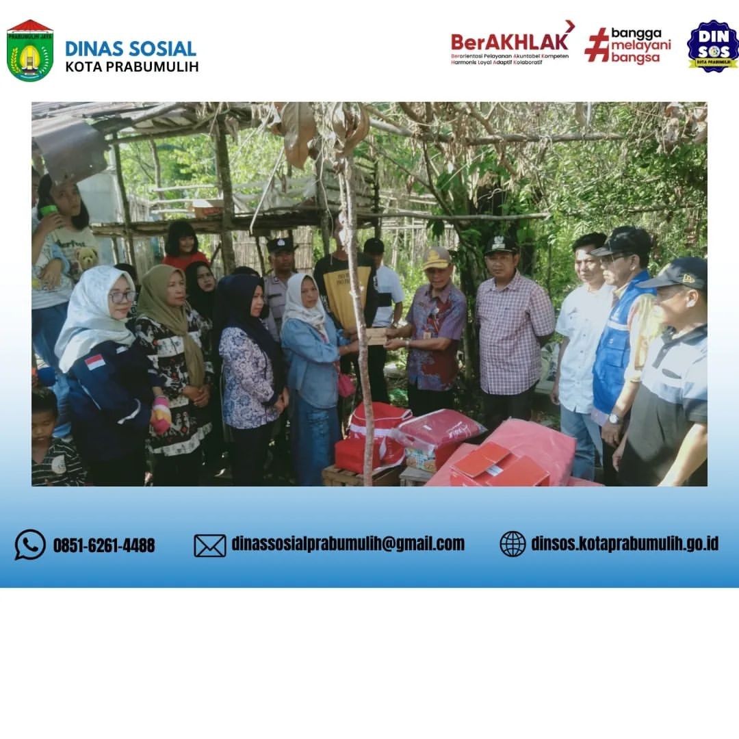 Pemberikan Bantuan Kepada Korban Bencana Kebakaran di Kelurahan Sukajadi 