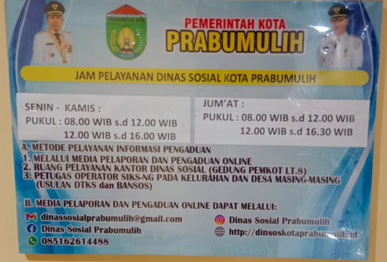 Jadwal Pelayanan